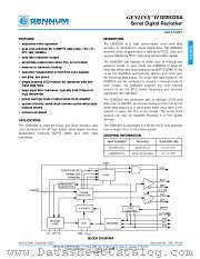 GS9035A datasheet pdf Gennum Corporation