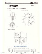 HD710M datasheet pdf Hitachi Semiconductor