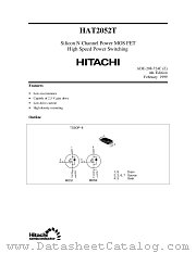 HAT2052T datasheet pdf Hitachi Semiconductor