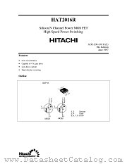 HAT2016R datasheet pdf Hitachi Semiconductor