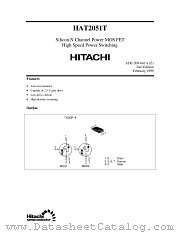 HAT2051T datasheet pdf Hitachi Semiconductor