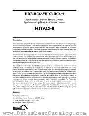 HD74HC668 datasheet pdf Hitachi Semiconductor