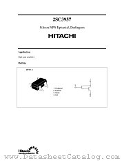 2SC3957 datasheet pdf Hitachi Semiconductor