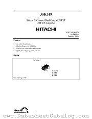3SK319 datasheet pdf Hitachi Semiconductor
