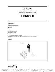 2SK1306 datasheet pdf Hitachi Semiconductor