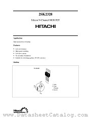 2SK2328 datasheet pdf Hitachi Semiconductor