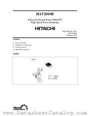 HAT2019R datasheet pdf Hitachi Semiconductor