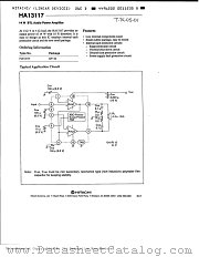 HA13117 datasheet pdf Hitachi Semiconductor