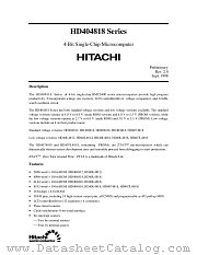 HD404814 datasheet pdf Hitachi Semiconductor