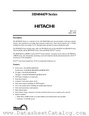HD4074459 datasheet pdf Hitachi Semiconductor