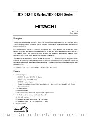 HD40C4342R datasheet pdf Hitachi Semiconductor