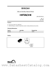 HSB226S datasheet pdf Hitachi Semiconductor