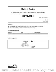 HZU5.6G datasheet pdf Hitachi Semiconductor