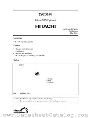 2SC5140 datasheet pdf Hitachi Semiconductor