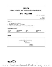 1SS120 datasheet pdf Hitachi Semiconductor