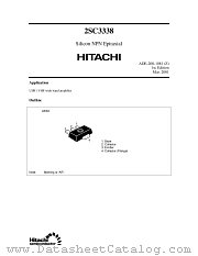 2SC3338 datasheet pdf Hitachi Semiconductor