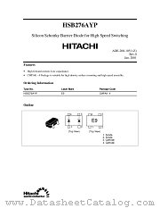 HSB276AYP datasheet pdf Hitachi Semiconductor