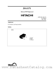 2SA1171 datasheet pdf Hitachi Semiconductor