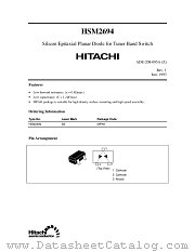 HSM2694 datasheet pdf Hitachi Semiconductor