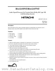 HA12155NT datasheet pdf Hitachi Semiconductor