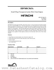 HD74BC563A datasheet pdf Hitachi Semiconductor
