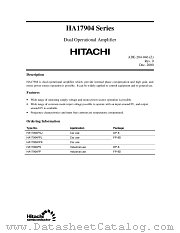 HA17904FP datasheet pdf Hitachi Semiconductor
