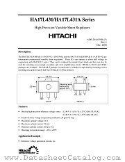 HA17L431AP datasheet pdf Hitachi Semiconductor