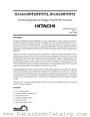 HA16114FP datasheet pdf Hitachi Semiconductor