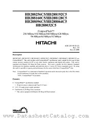 HB288128C5 datasheet pdf Hitachi Semiconductor