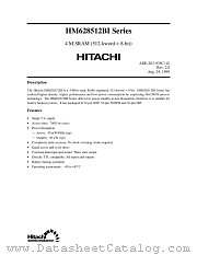HM628512BLRRI datasheet pdf Hitachi Semiconductor