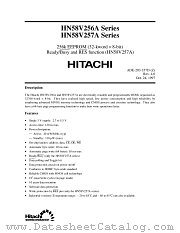 HN58V256AT datasheet pdf Hitachi Semiconductor