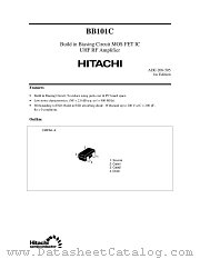 BB101C datasheet pdf Hitachi Semiconductor