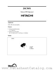 2SC5051 datasheet pdf Hitachi Semiconductor