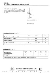 BZX85/C SERIES datasheet pdf Honey Technology