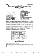 8XC196KB datasheet pdf Intel