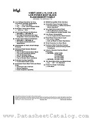 28F004BL-B datasheet pdf Intel