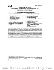 8XC152JC datasheet pdf Intel