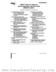 28F002BV-B datasheet pdf Intel