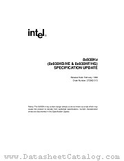 8X930HX datasheet pdf Intel