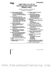 28F004BV-T/B datasheet pdf Intel