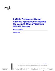 LXT30X datasheet pdf Intel