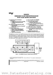 80960SA datasheet pdf Intel