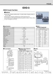 EXO-3 datasheet pdf American KSS