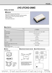 TCXO-208C datasheet pdf American KSS