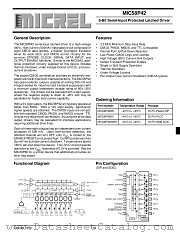 MIC58P42 datasheet pdf Micrel Semiconductor