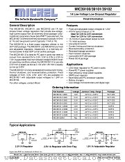 MIC39100/39101/39102 datasheet pdf Micrel Semiconductor