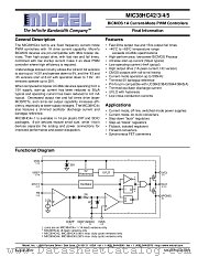 MIC38HC42/3/4/5 datasheet pdf Micrel Semiconductor