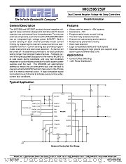 MIC2596/97 datasheet pdf Micrel Semiconductor