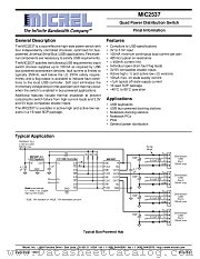 MIC2537 datasheet pdf Micrel Semiconductor