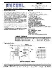 MIC2186 datasheet pdf Micrel Semiconductor
